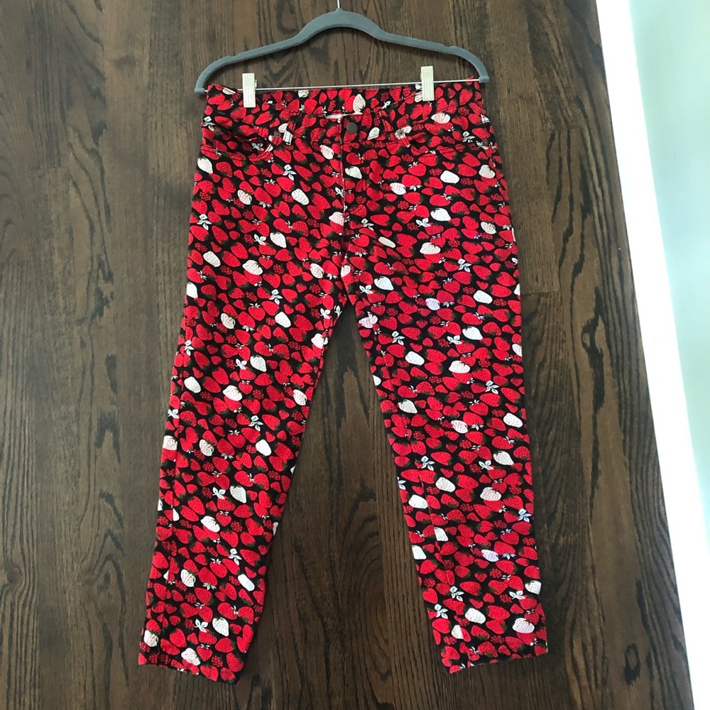Comme des Garçons Tao strawberry pants